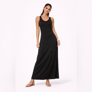 Alternative Black Sleeveless Maxi Dress